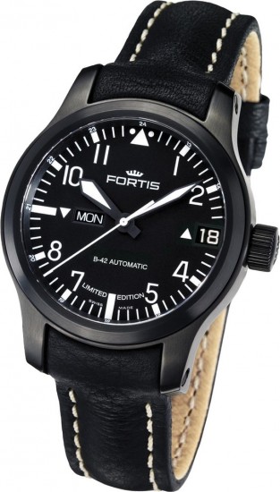Fortis B-42 Flieger Black Big Date